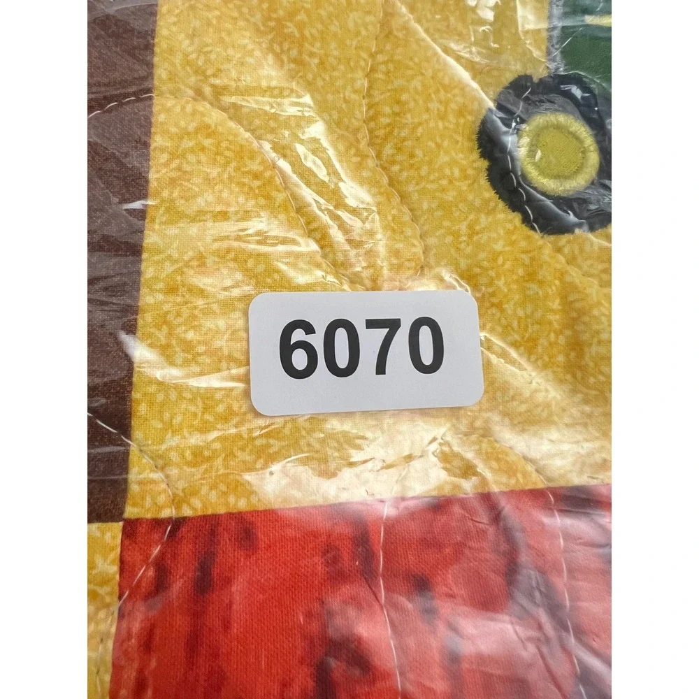 Handmade Construction Vehicle Baby Quilt Tractor Truck Patchwork 48x40
